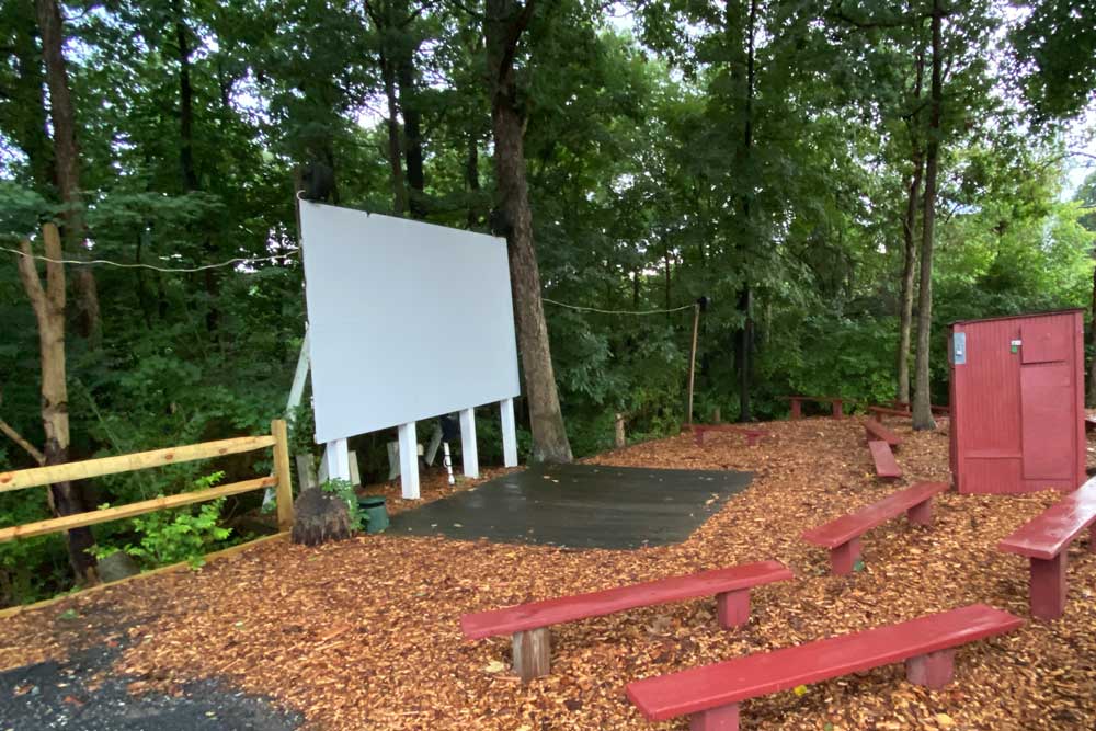 Outdoor Movies at Cherry Hill Park Campground