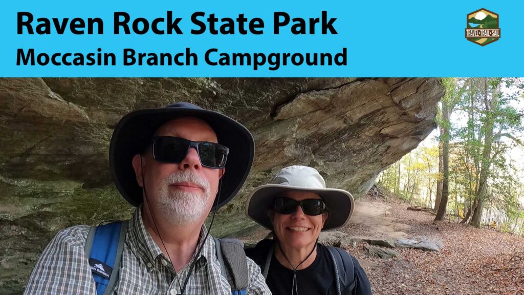 Judy and Erling at Raven Rock State Park YouTube Video Thumbnail