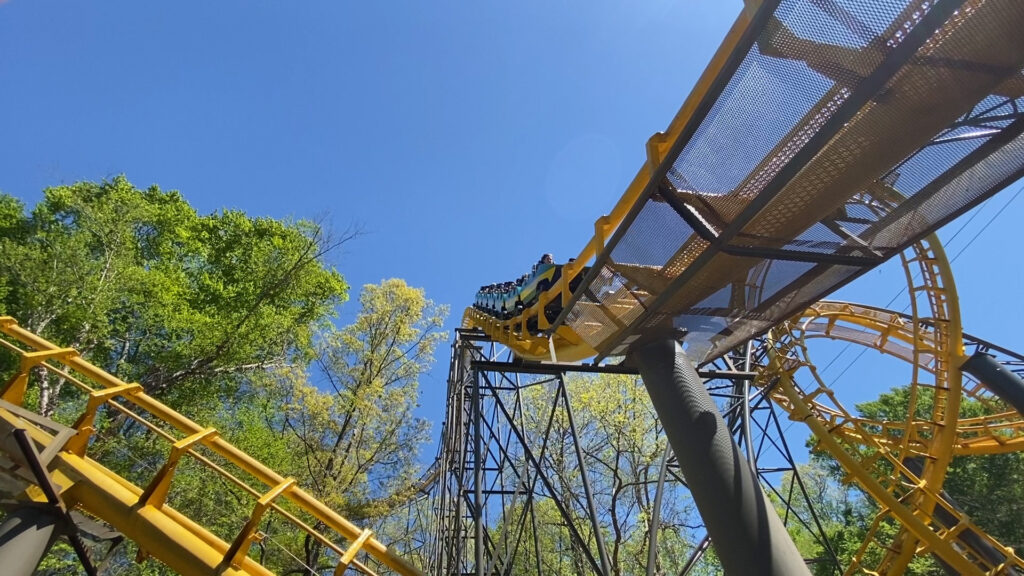 Loch Ness Monster is a classic Busch Gardens Williamsburg roller coaster.