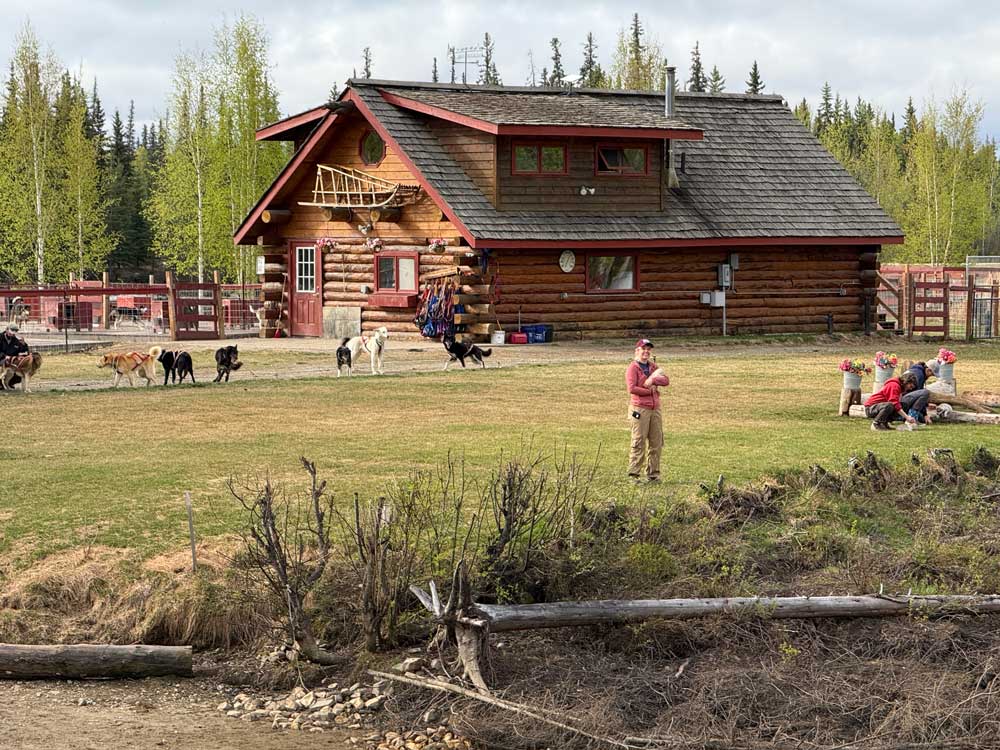 Trail Breaker Kennel seen from Riverboat Discovery