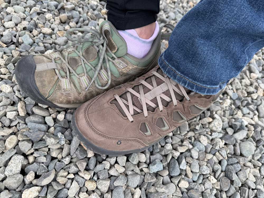 Hiking shoes