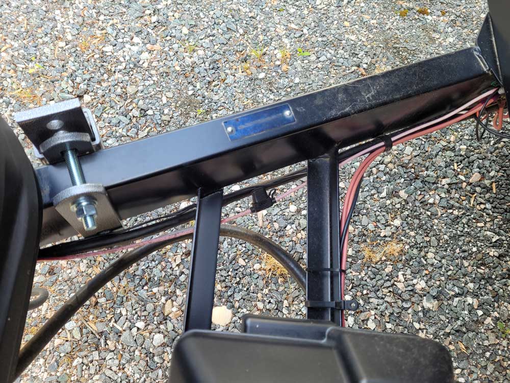 Travel trailer A-frame wiring